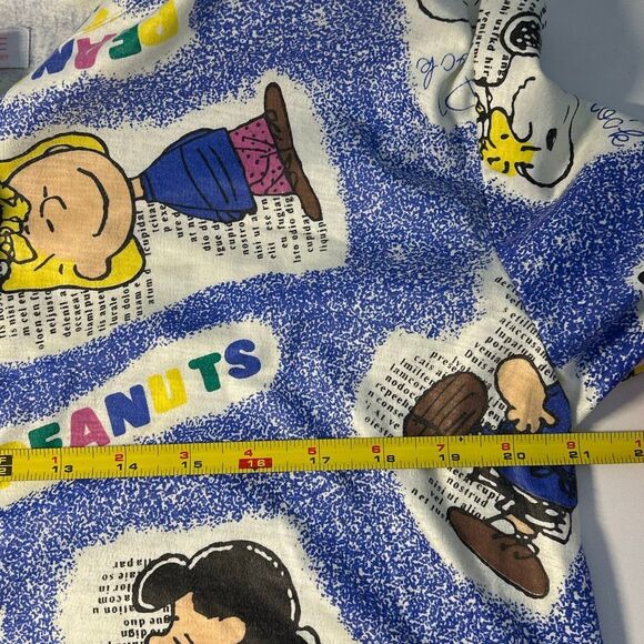 Peanuts Nightgown Medium Carlie Brown Woodstock Snoopy Lucy - Picture 9 of 10